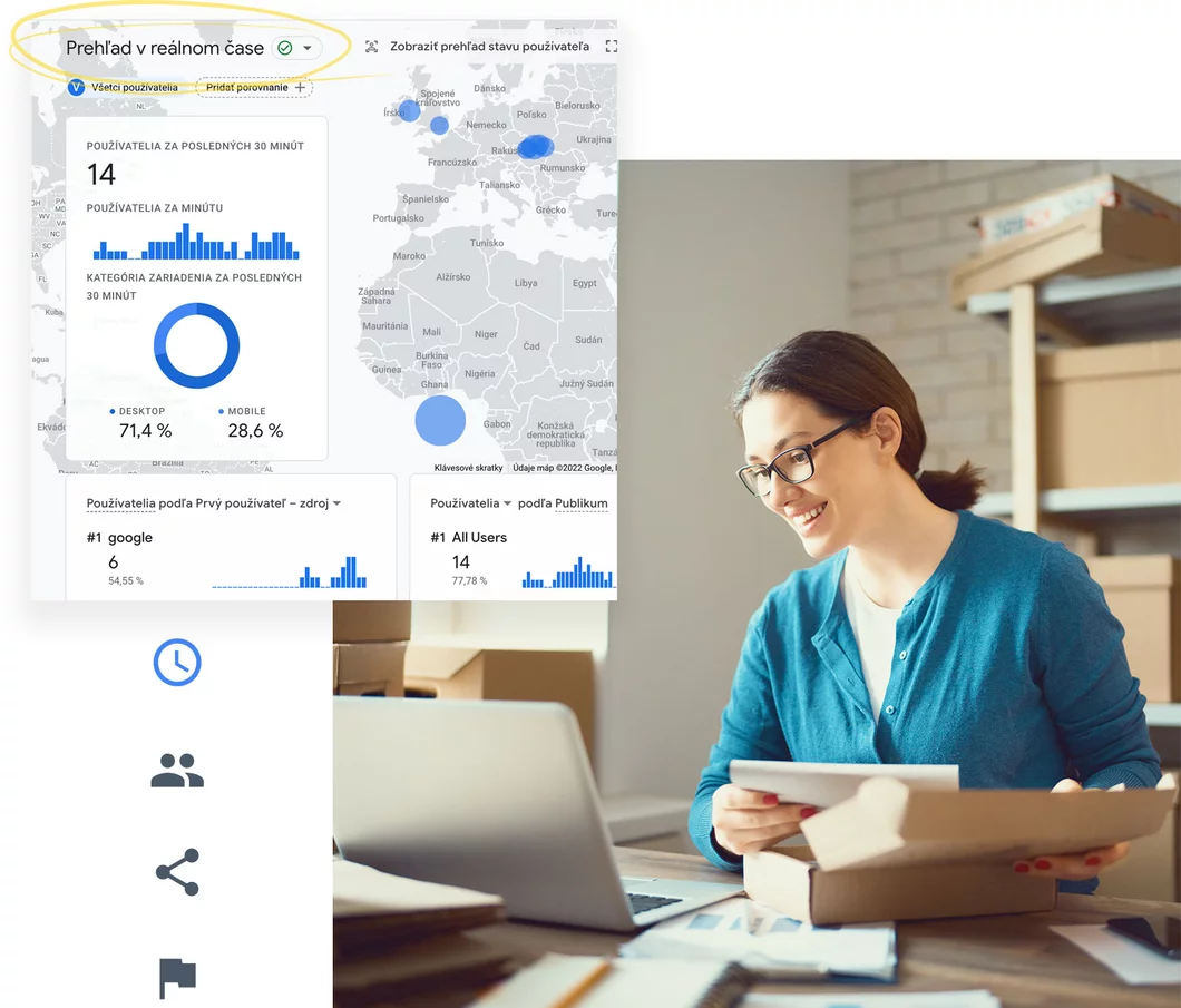 Archívy dát s detailnými údajmi o užívateľoch webu Archívy dát s detailnými údajmi o užívateľoch webu